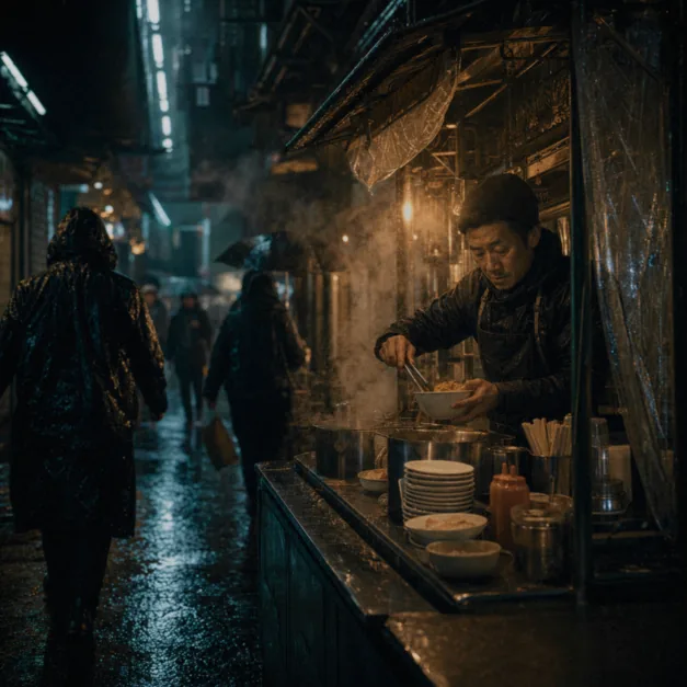 Blade Runner neon noir style preview